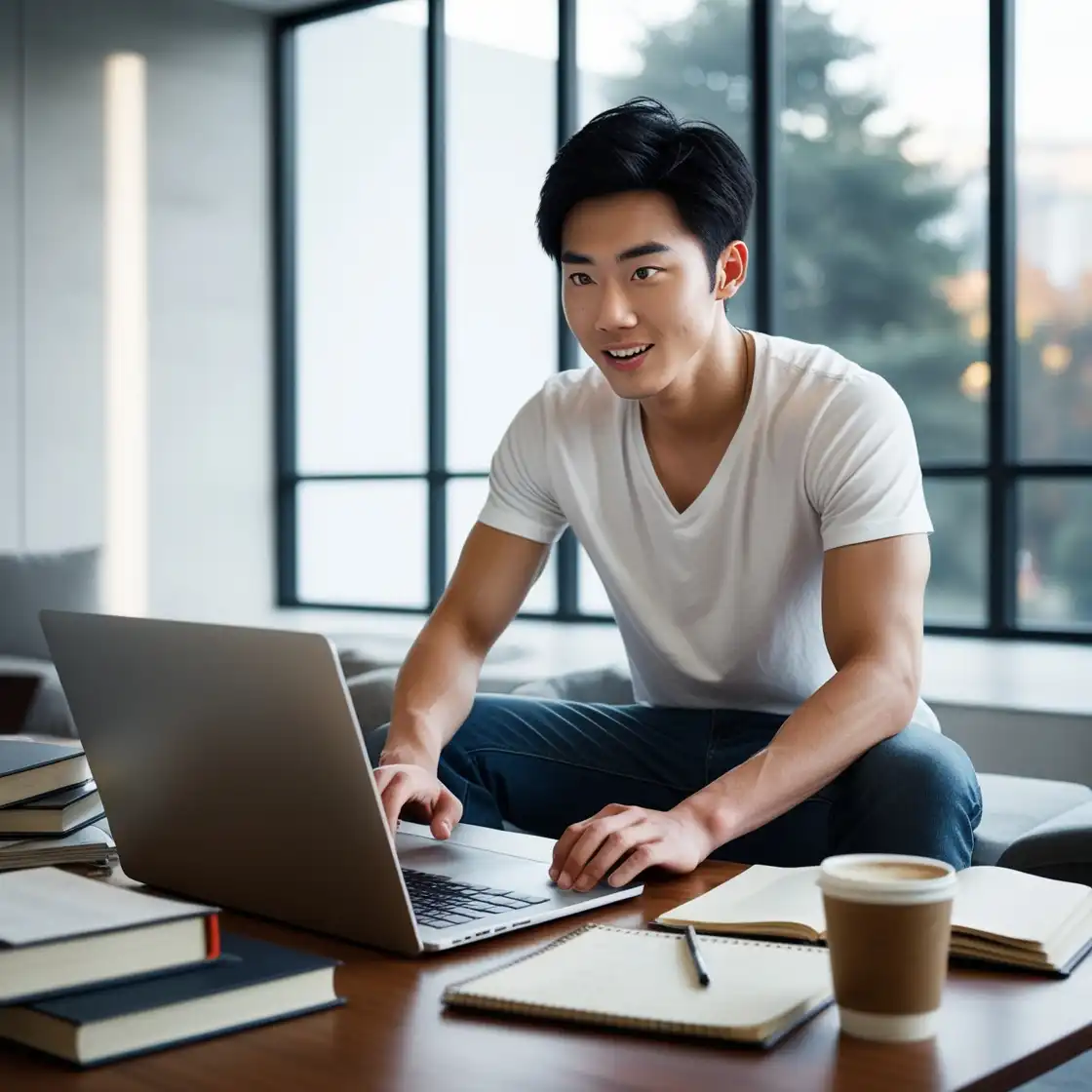 Leonardo_Phoenix_A_young_Asian_university_student_with_short_b_3